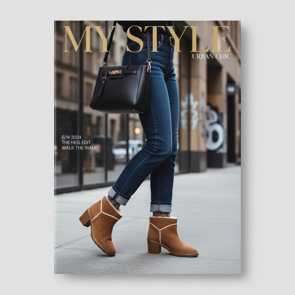 Ugg heeled boots